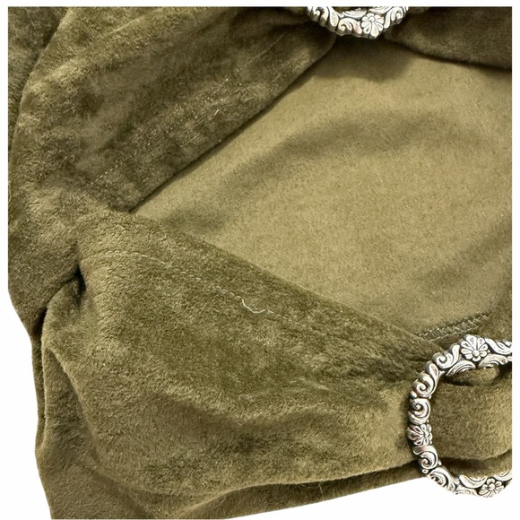 1990 Workshop 2 piece cutout wrap bodycon mini skirt set - Picture 8 of 10